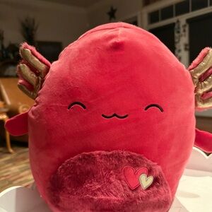 Squishmallows 12" IndieMae the Red Axolotl Animal Plush Doll